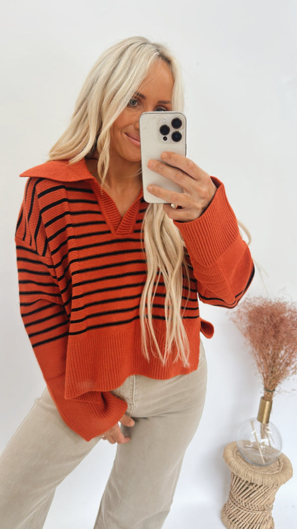 Timber Collard Sweater