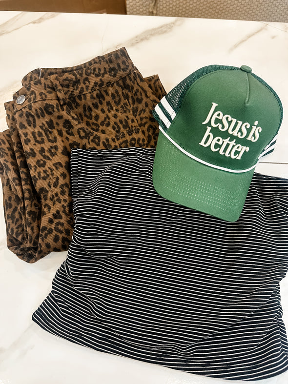 Jesus is Better Hat