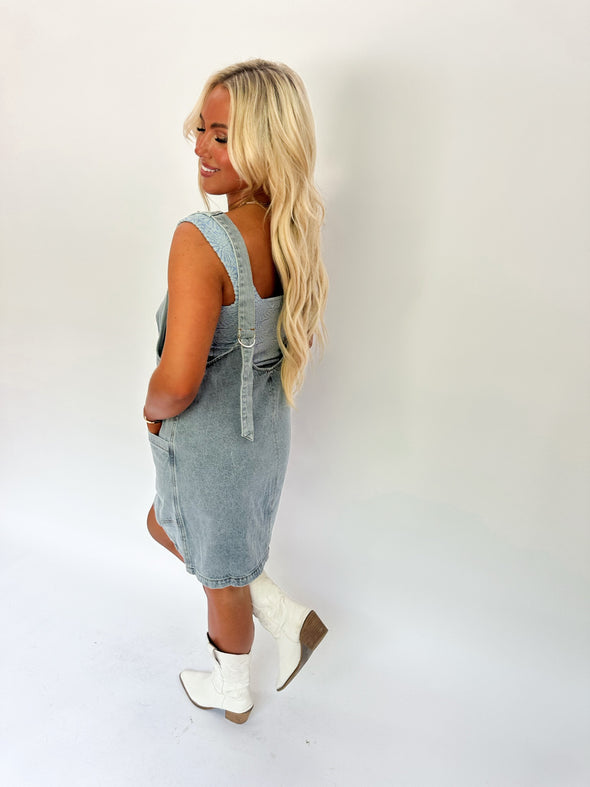 Way Maker Denim Dress