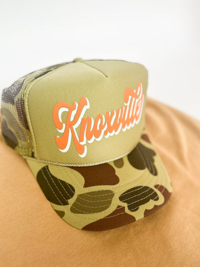 Knoxville Camo Trucker Hat
