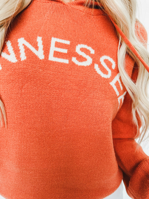 Tennessee Hooded Knit Sweater
