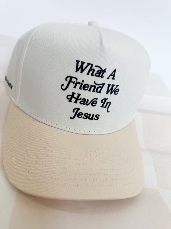 What a Friend We Have in Jesus Trucker Hat