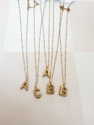 Lettered Necklace