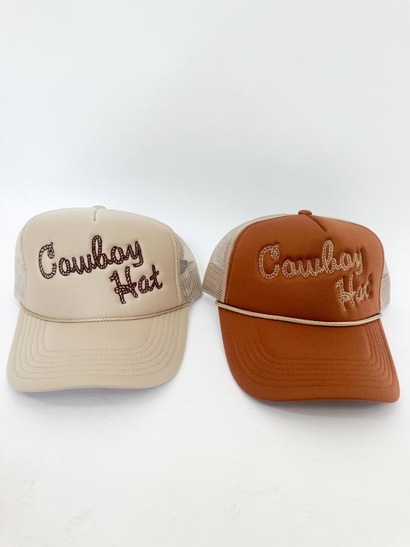 Cowboy Hat Trucker hat