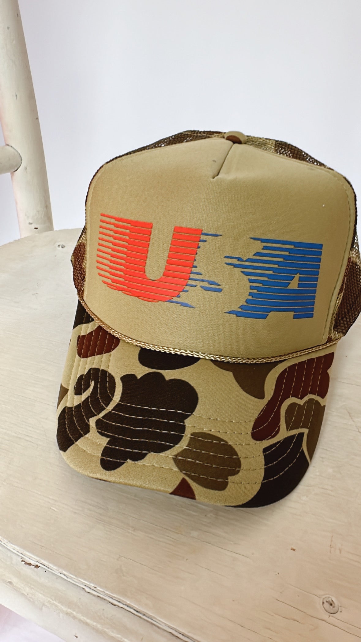 Retro USA Trucker Hat