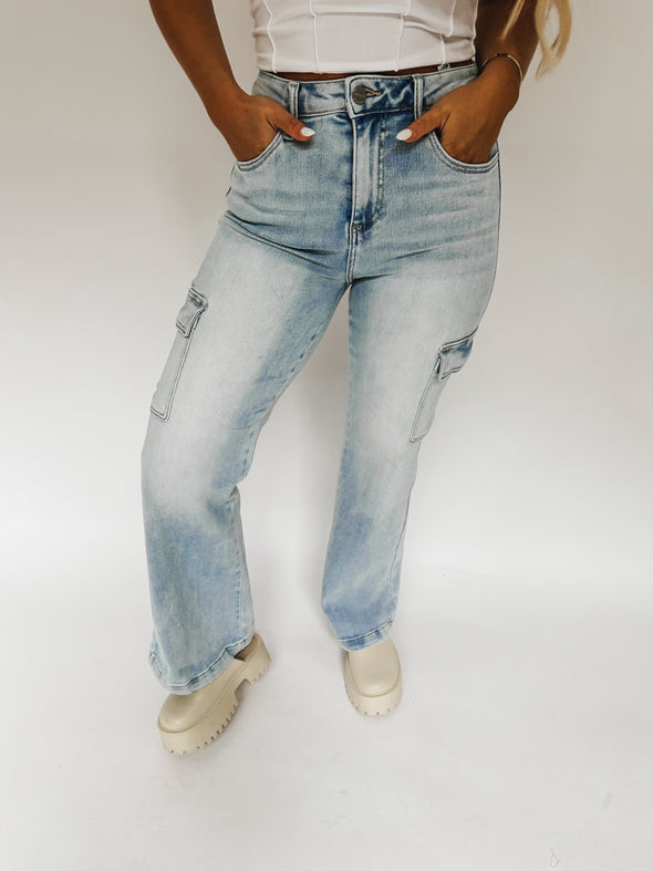Saylor Cargo Jeans