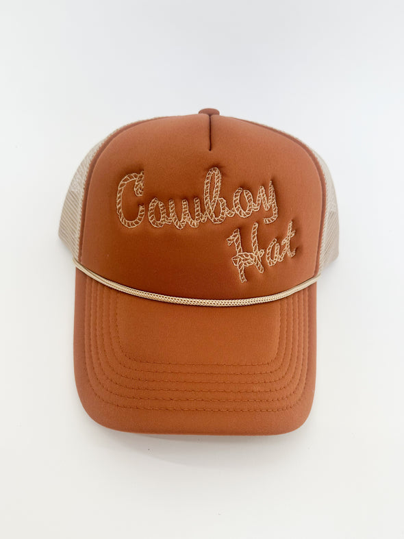 Cowboy Hat Trucker hat