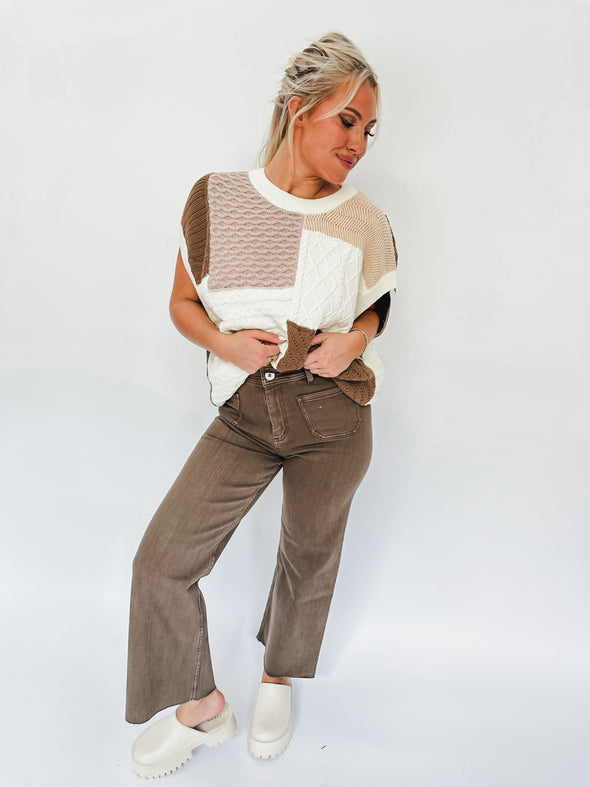 Cassidy Sweater vest Top
