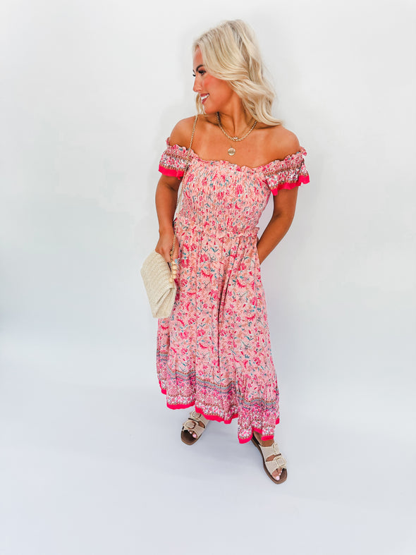 Garden Bay Midi Dress