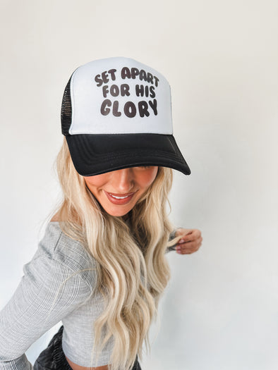 Set Apart For His Glory Trucker Hat