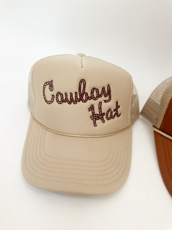 Cowboy Hat Trucker hat