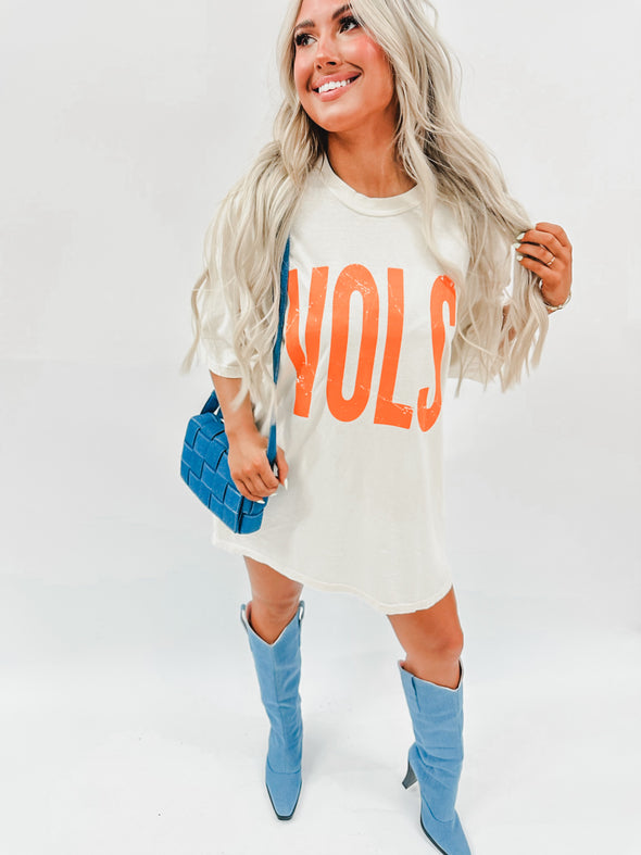 TN Orange Vols Oversized Tee