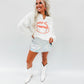 It's Game Day Lettering Cropped Sweatshirt