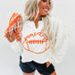 It's Game Day Lettering Cropped Sweatshirt