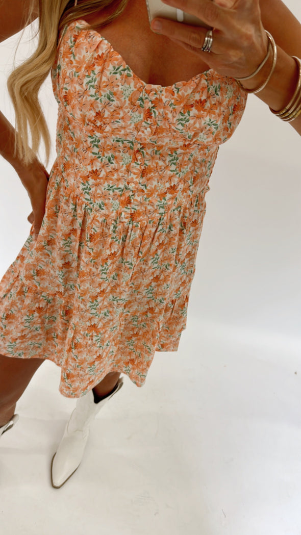 Georgia Peach Dress