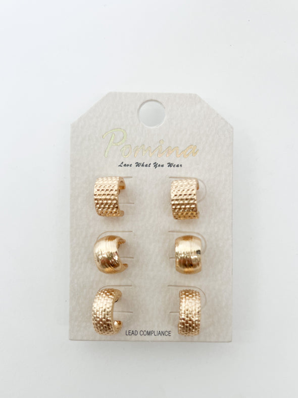 Novel Earring Set