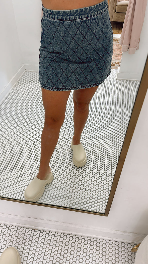 Guaranteed Quilted Skirt