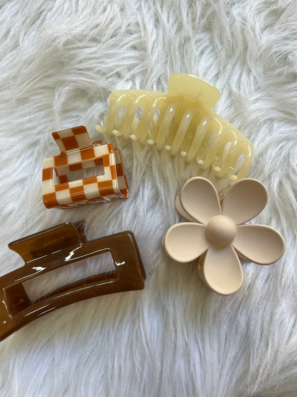 Carefree Claw Clip Pack