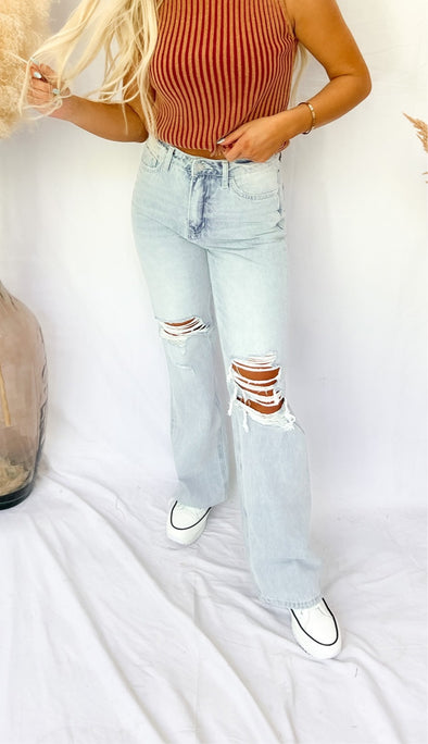 Time In Flare Jeans