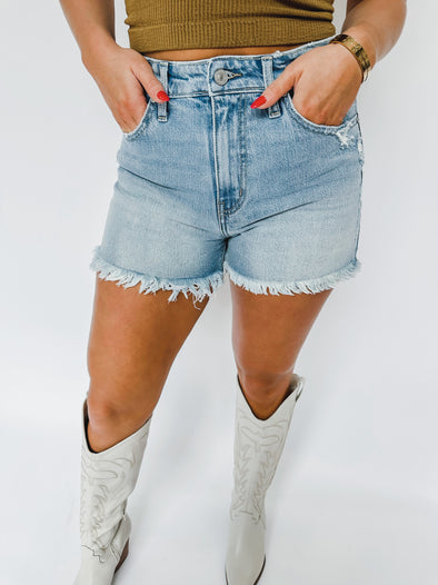 Posted High Rise Shorts