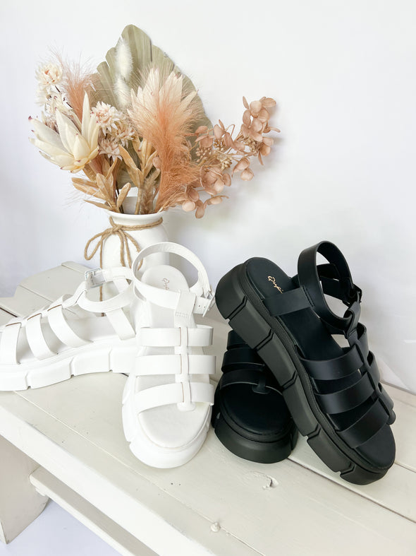 Boulevard Platform Sandal