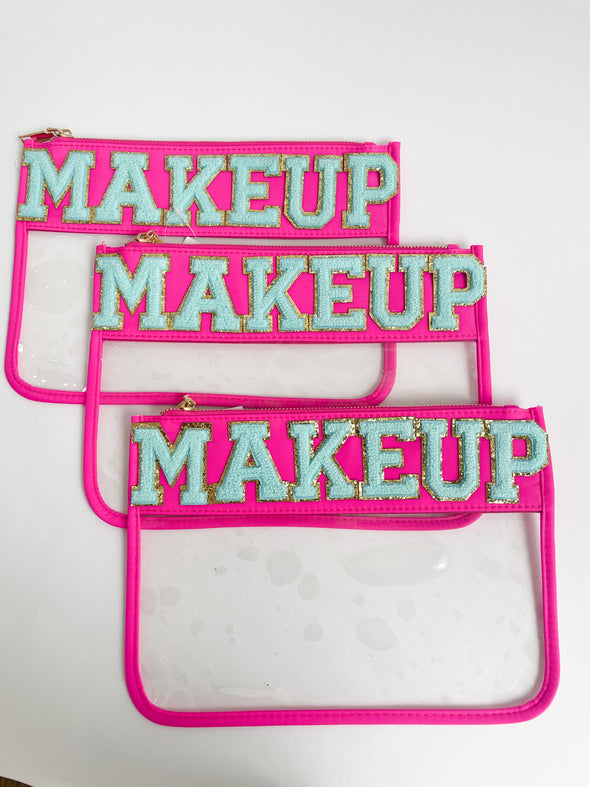 Makeup Clear Zip Up Pouch