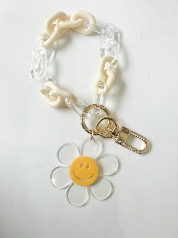 Happy Gal Keychain