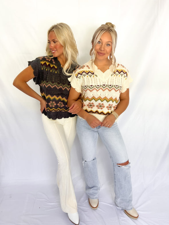 Can Feel It Sweater Top